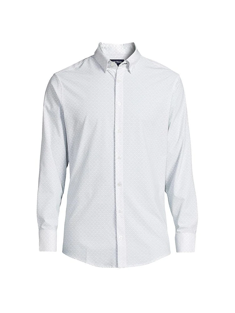 Leeward Medallion Button-Down Shirt