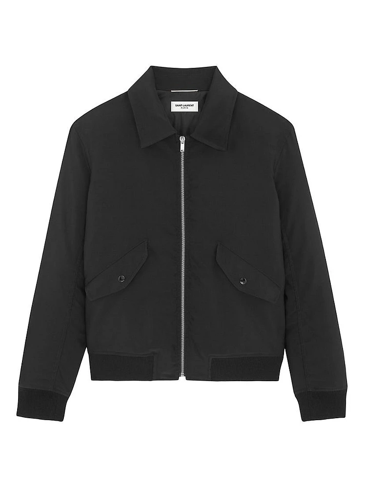 Bomber Jacket Faille