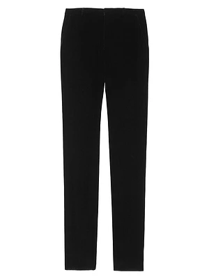 High-Waisted Pants Velvet