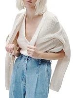 Jackie Textured Knit Vest