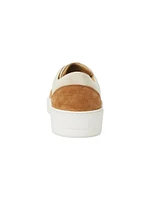 Darian Suede & Canvas Low-Top Sneakers