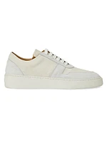 Darian Suede & Canvas Low-Top Sneakers