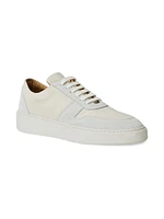 Darian Suede & Canvas Low-Top Sneakers