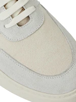 Darian Suede & Canvas Low-Top Sneakers