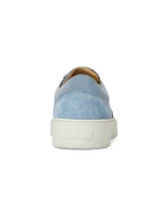 Darian Suede & Canvas Low-Top Sneakers