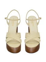 Bianca Platform Sandals Canvas