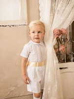 Baby Boy's & Little Ribbon Wedding Outfit