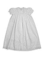 Baby Girl's Lacy Yoke Special Occasion Set