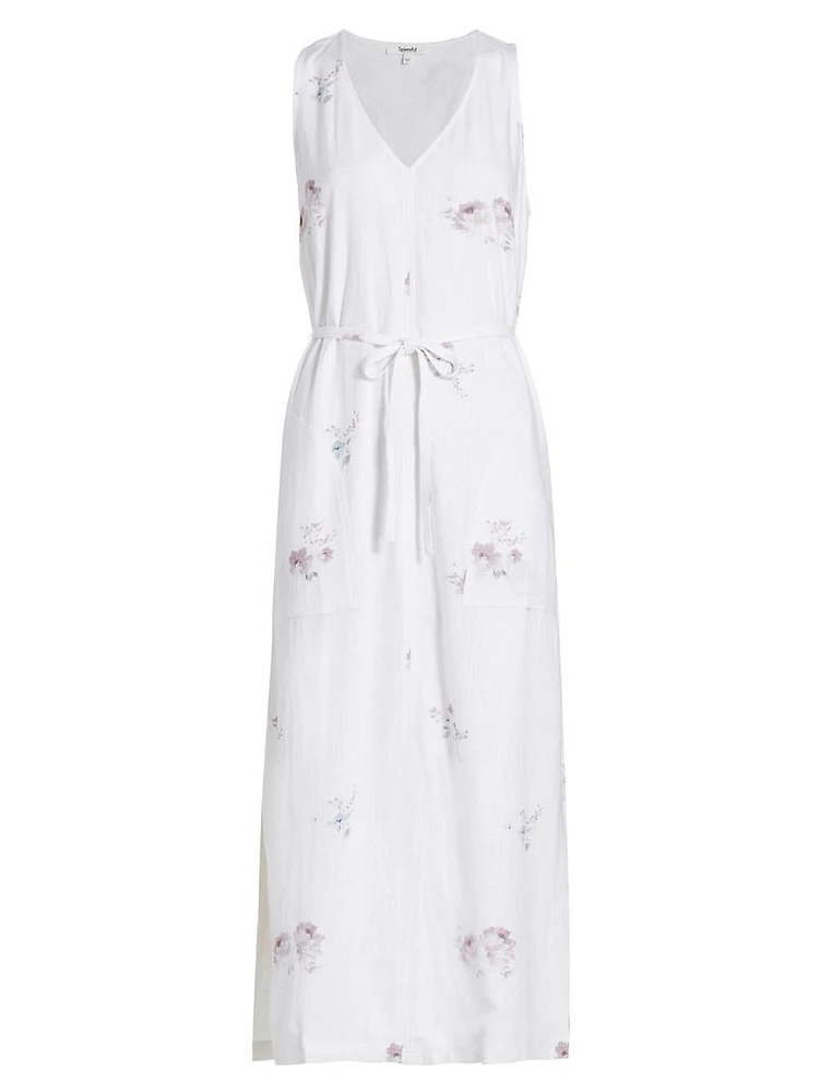 Loretta Floral Midi-Dress