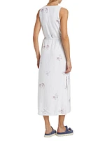 Loretta Floral Midi-Dress