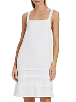 Celine Sleeveless Tiered Minidress