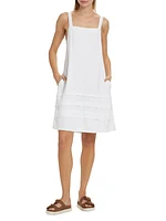 Celine Sleeveless Tiered Minidress