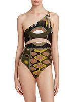 Very Vivara Geometric One-Piece Swimsuit