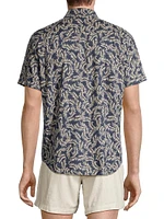 Carson Printed Button-Front Shirt