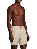 Calder 6E Cotton-Blend Swim Shorts