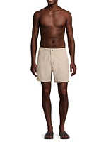 Calder 6E Cotton-Blend Swim Shorts