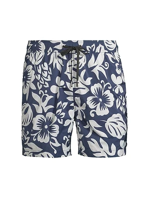 Charles 5’ Floral Swim Shorts