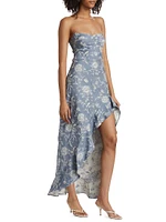 Alyse Floral Asymmetrical Dress