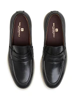 Ettore Leather Penny Loafers