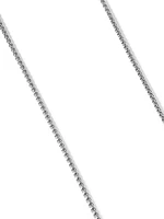 Box Chain Necklace Platinum