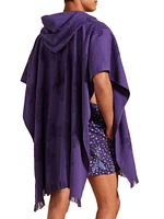 Turtle Jacquard Hooded Caftan