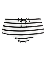 Striped Swim Briefs