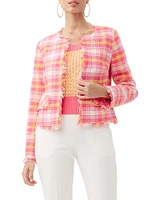 Rocco Plaid Tweed Jacket