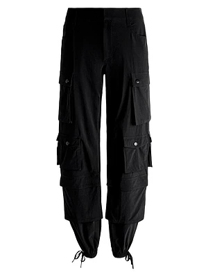 Olympia Mid-Rise Baggy Cargo Pants