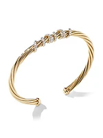 Helena Center Station Bracelet in 18K Yellow Gold