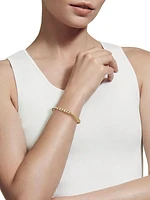 Helena Center Station Bracelet in 18K Yellow Gold