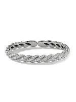 Pavéflex Bracelet 18K White Gold