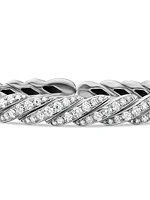 Pavéflex Bracelet 18K White Gold