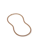 Curb Chain Necklace 18K Rose Gold