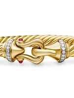 Buckle Cablespira Bracelet 18K Yellow Gold