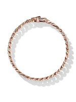 Curb Chain Bracelet 18K Rose Gold