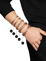 Curb Chain Bracelet 18K Rose Gold