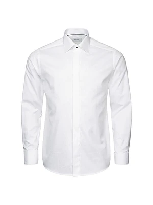 Slim Fit Twill Dobby Evening Shirt