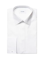 Slim Fit Twill Dobby Evening Shirt