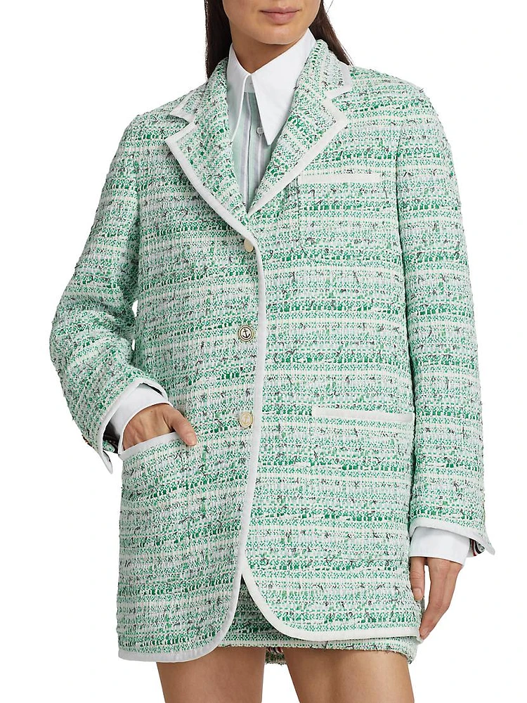 Sack Tweed Tailored Jacket