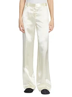 Encore Satin Wide-Leg Trousers