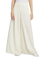 Dela Wool Wide-Leg Pants