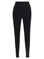 Clizia Zip-Hem Leggings