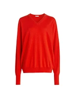 Gracy Cashmere V-Neck Sweater