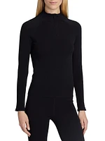 Patti Mock Turtleneck Shell Top