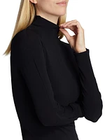 Patti Mock Turtleneck Shell Top