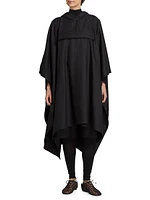 Rian Hooded Cape Coat