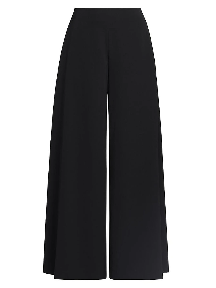 Dela Wool Wide-Leg Pants