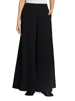 Dela Wool Wide-Leg Pants