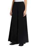 Dela Wool Wide-Leg Pants