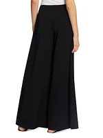 Dela Wool Wide-Leg Pants